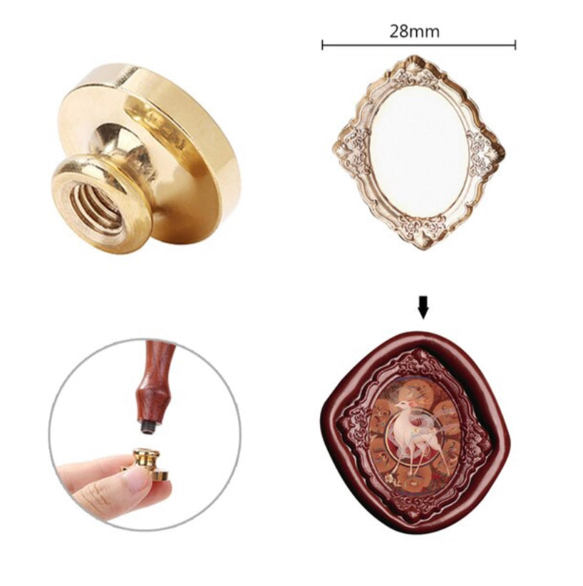 Photo Frame Wax Sealing Head (Head Only)