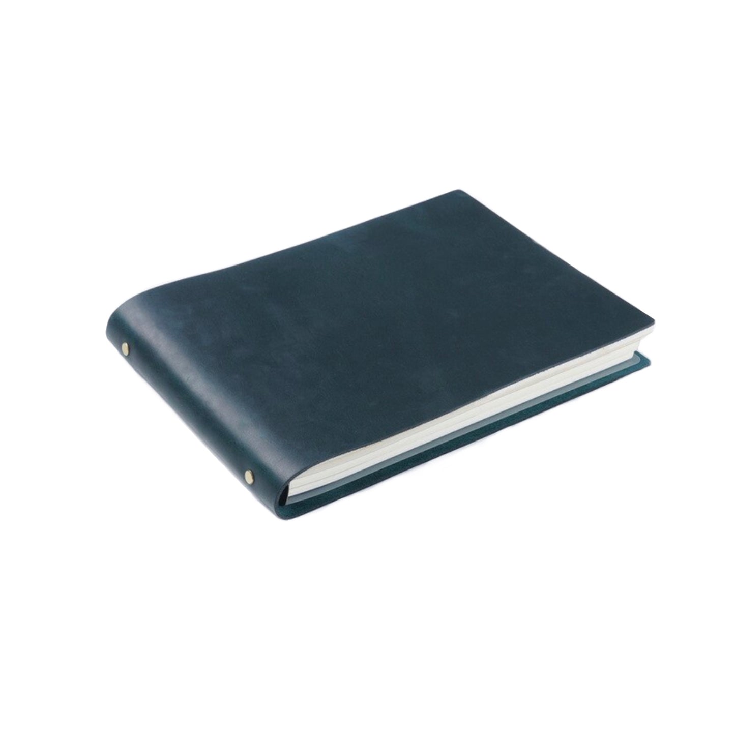 Leather A4 6 Ring Horizontal Sketch Book Journal