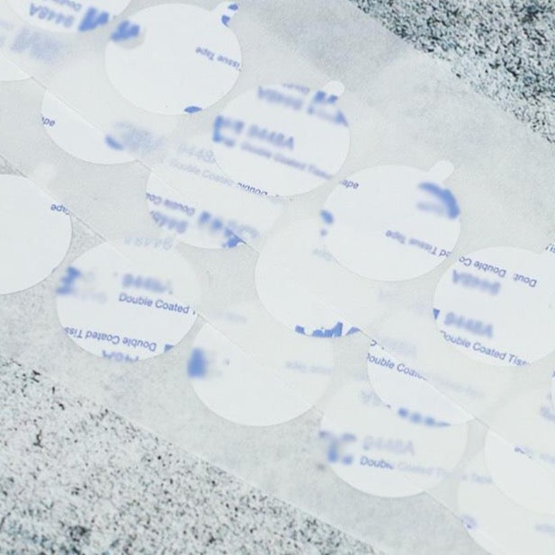 100 Pcs Seal Wax Stamp Self Adhesive Double Sided Round Discs