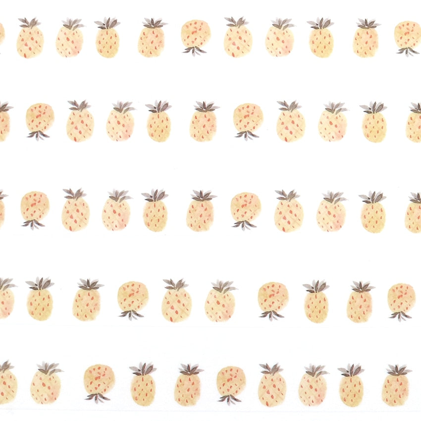 1 Roll Pineapple Washi Tape