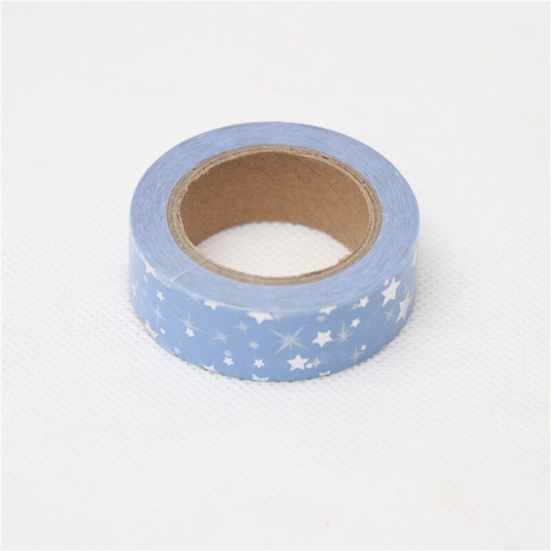 1 Roll Silver Star Washi Tape