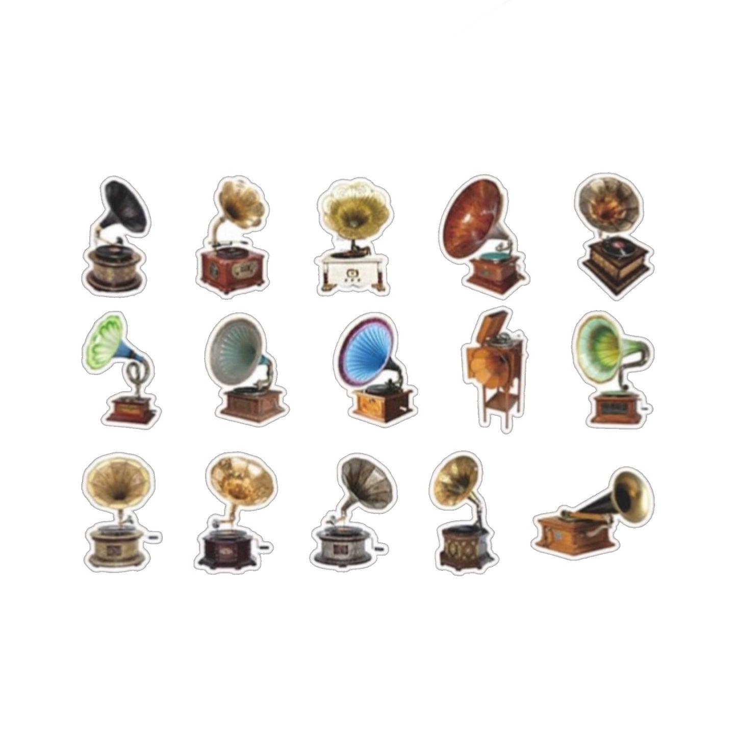 45 Pcs Old Style Furniture Stickers