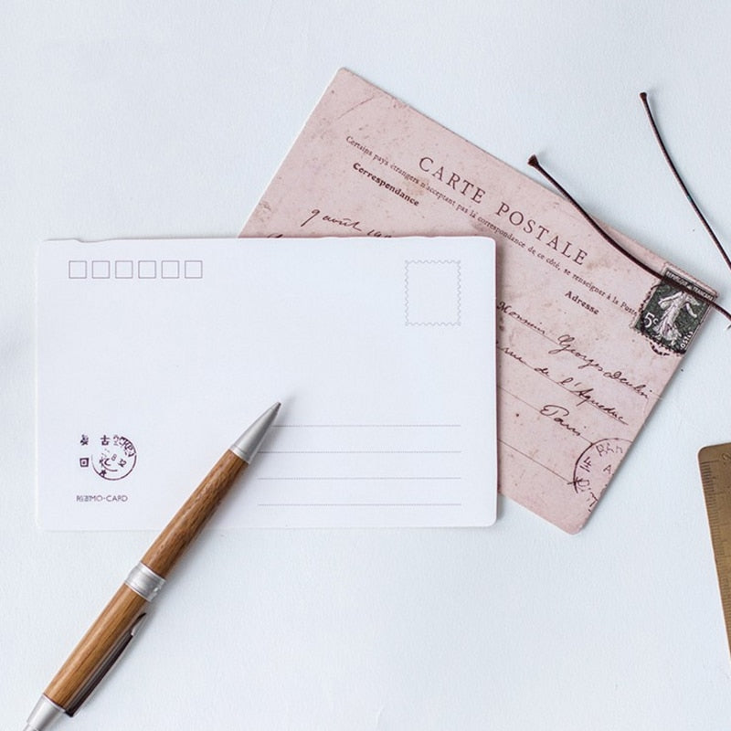 30 Pcs Retro Memories Paper Postcards