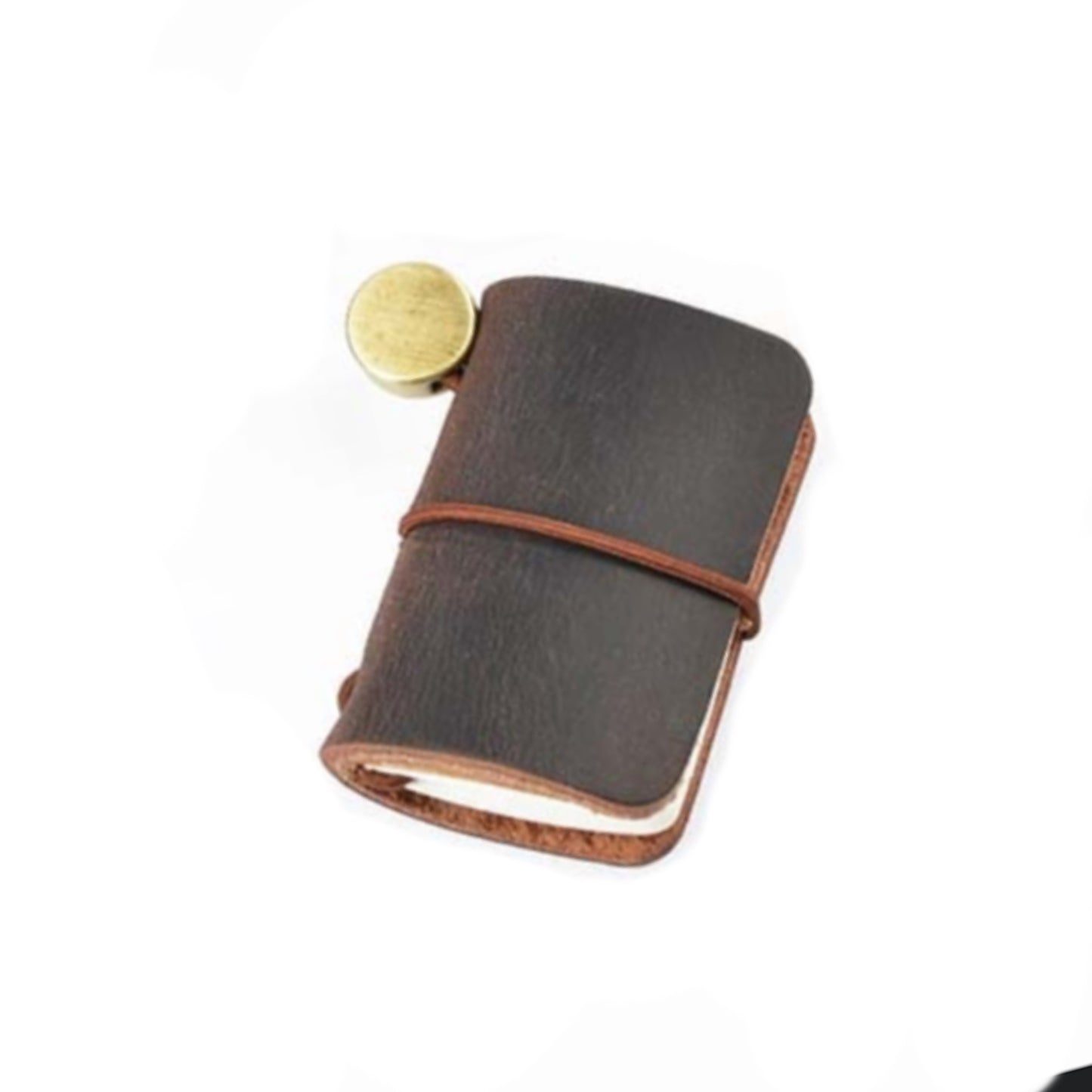 Genuine Leather Mini Traveler Notebook Planner