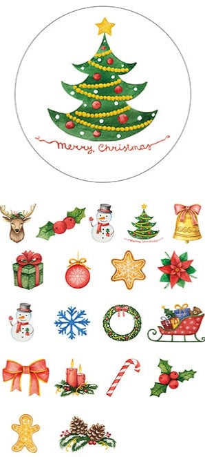 1 Roll Christmas Theme Washi Tape