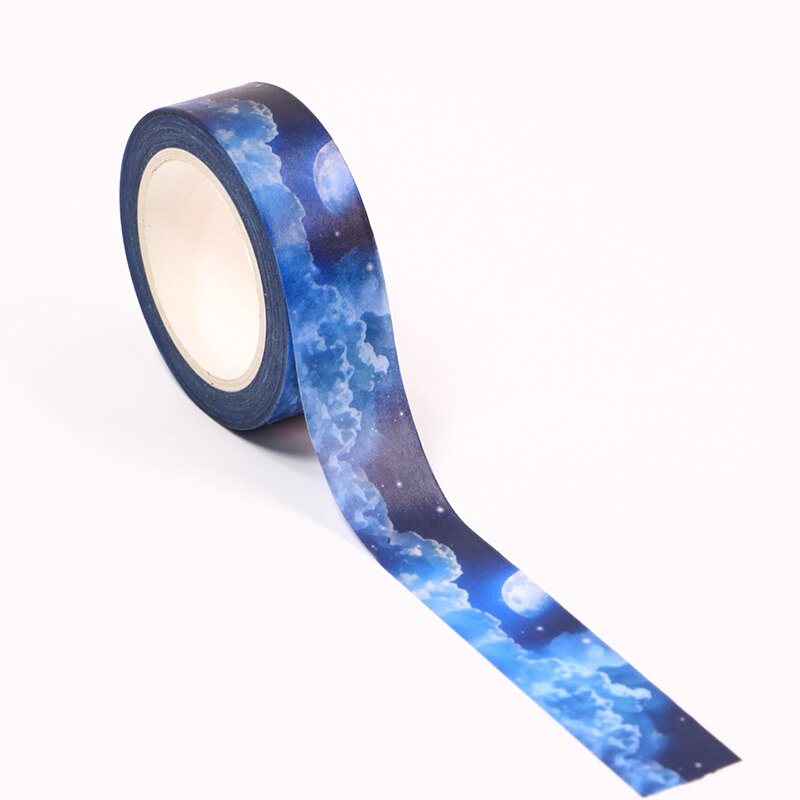 1 Roll Blue Night sky Washi Tape