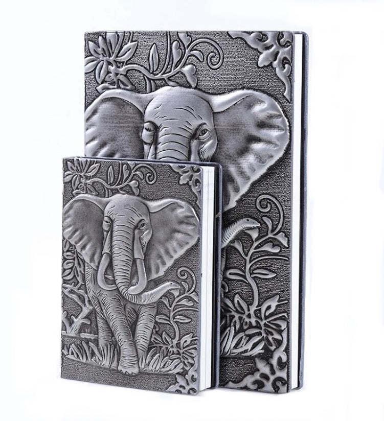 A5 A6 Notebook Elephant Vintage Journal