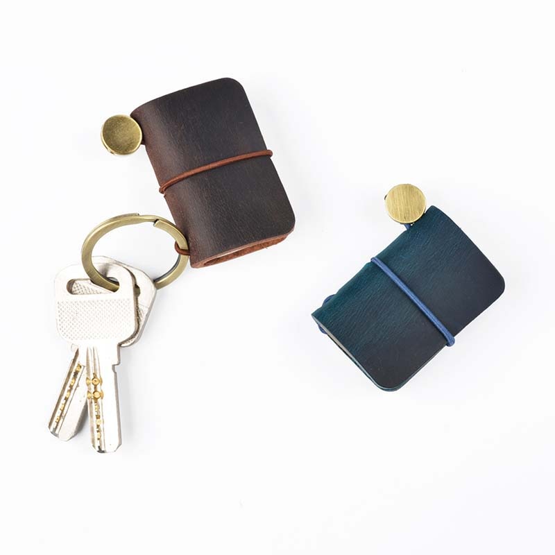 Genuine Leather Mini Traveler Notebook Planner