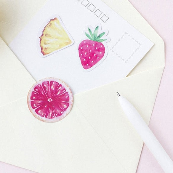 Assorted Fruit Stickers