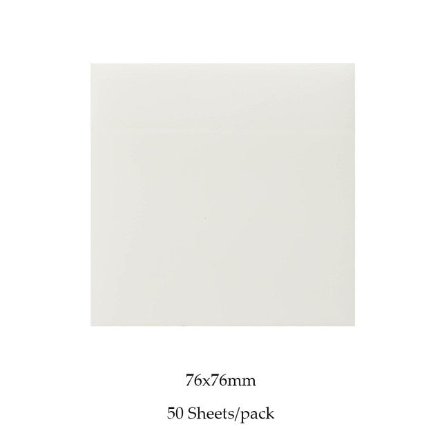 50 Sheets Transparent Paper Posted It Sticky Notepads