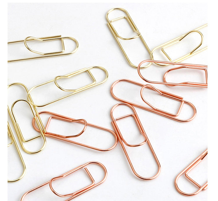 10 PCS Brass Clippen Pencil Metal Clip