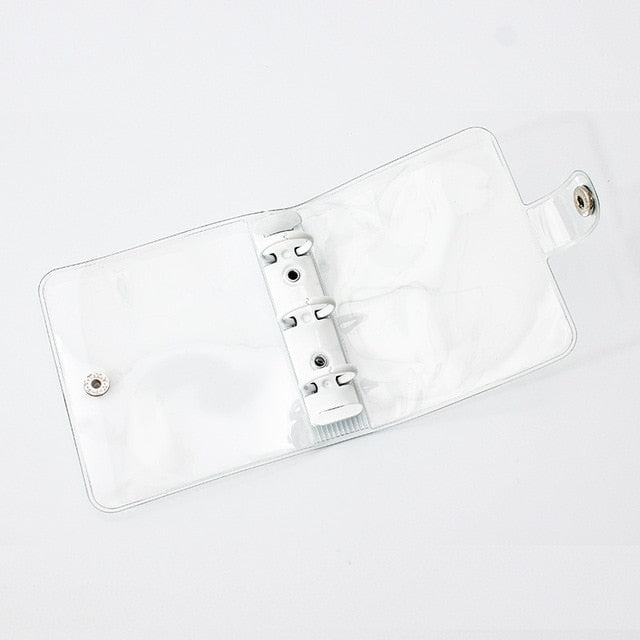 A9 3 Ring Mini Binder Notebook Cover Loose-leaf Refill 45 Sheets