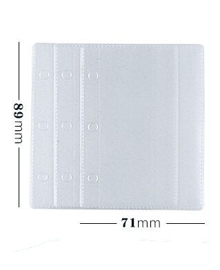 A9 3 Ring Mini Binder Notebook Cover Loose-leaf Refill 45 Sheets