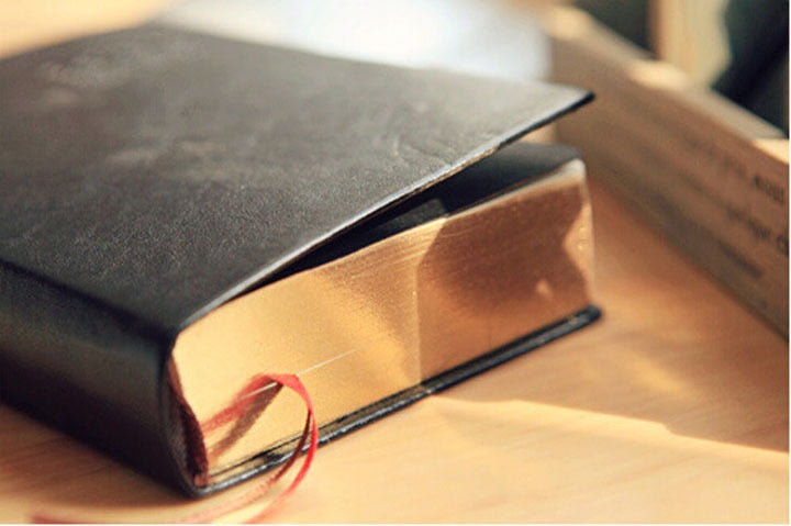 Vintage Style Thick Leather Journal Notebook