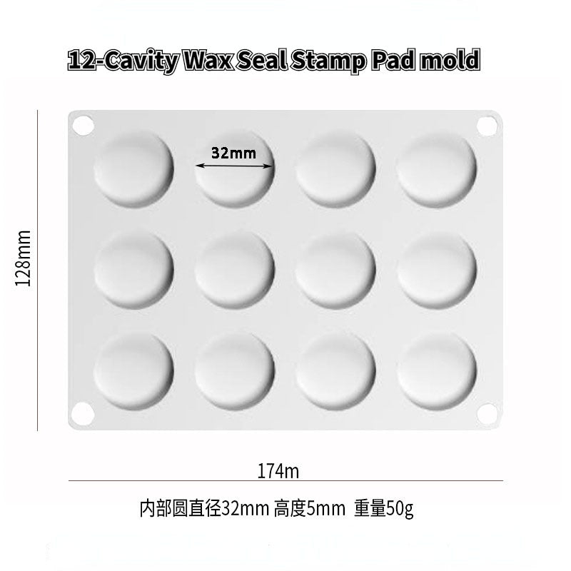 Wax Stamp Seals Silicone Mold Mat