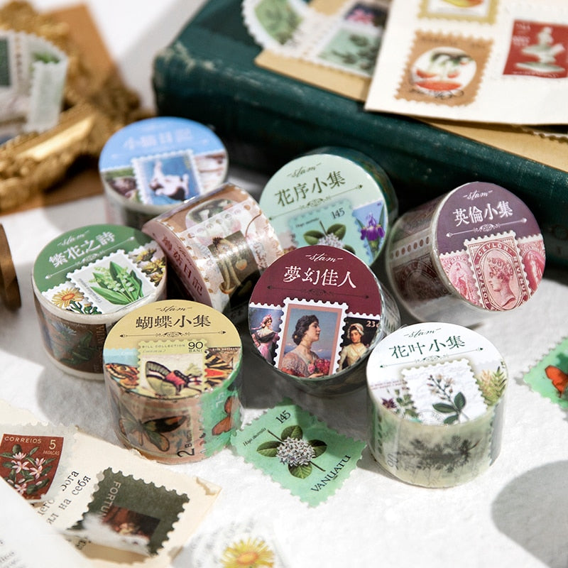 Post Office Stamp Sticker Washi Tape