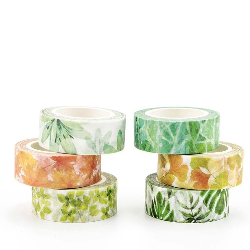 Plants Flowers Washi Tape