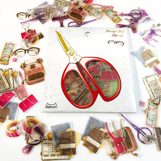 40 Pcs Stationery Stickers