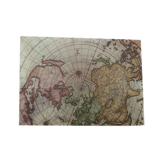 10 Pcs/lot Vintage World Map Acetate Envelope