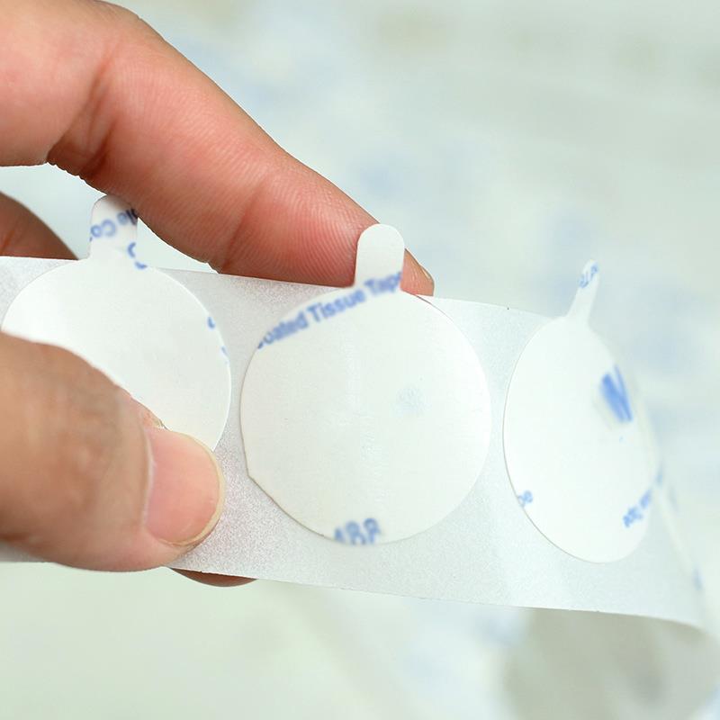 100 Pcs Seal Wax Stamp Self Adhesive Double Sided Round Discs