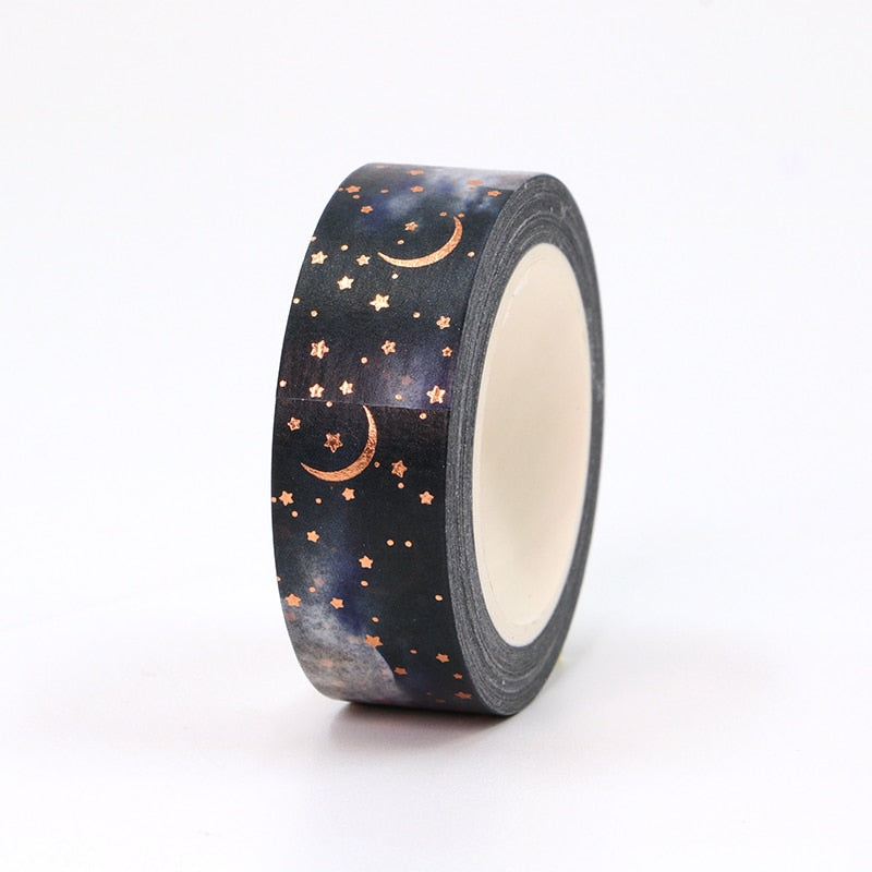 1 Roll Moon Night Foil Washi Tape