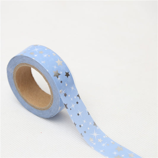 1 Roll Silver Star Washi Tape