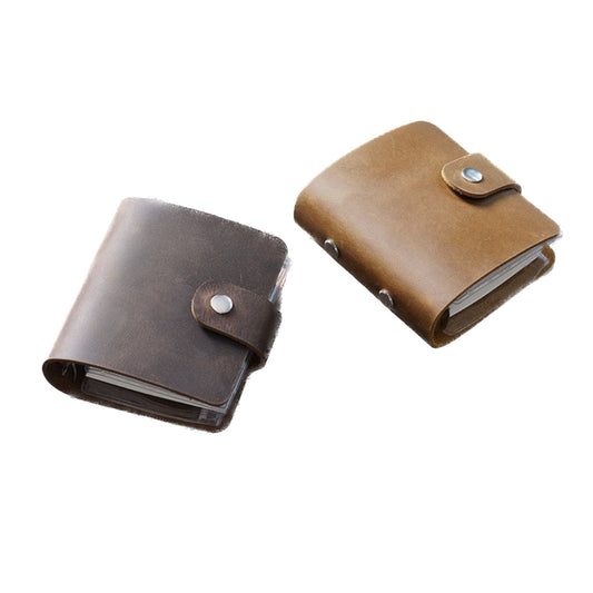 Genuine Leather A9 3 Ring Mini Planner