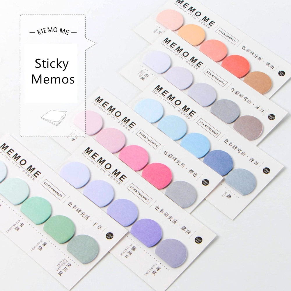 1 Pcs Mini Paper Dots Color Sticky Memo Pad