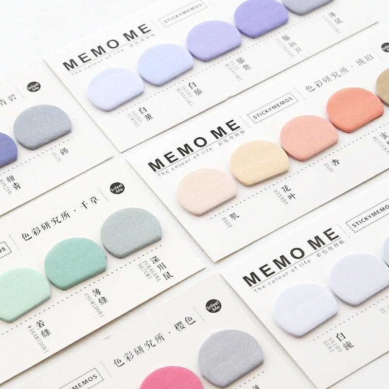 1 Pcs Mini Paper Dots Color Sticky Memo Pad
