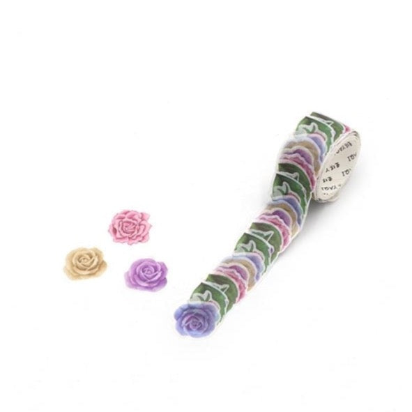 100 Pcs/Roll Petals Washi Tape Stickers