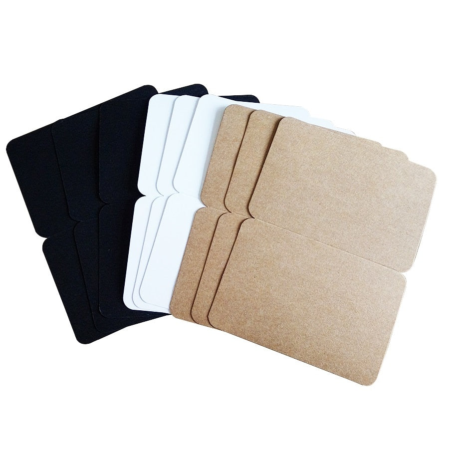 20 Pcs Blank Paper Cards