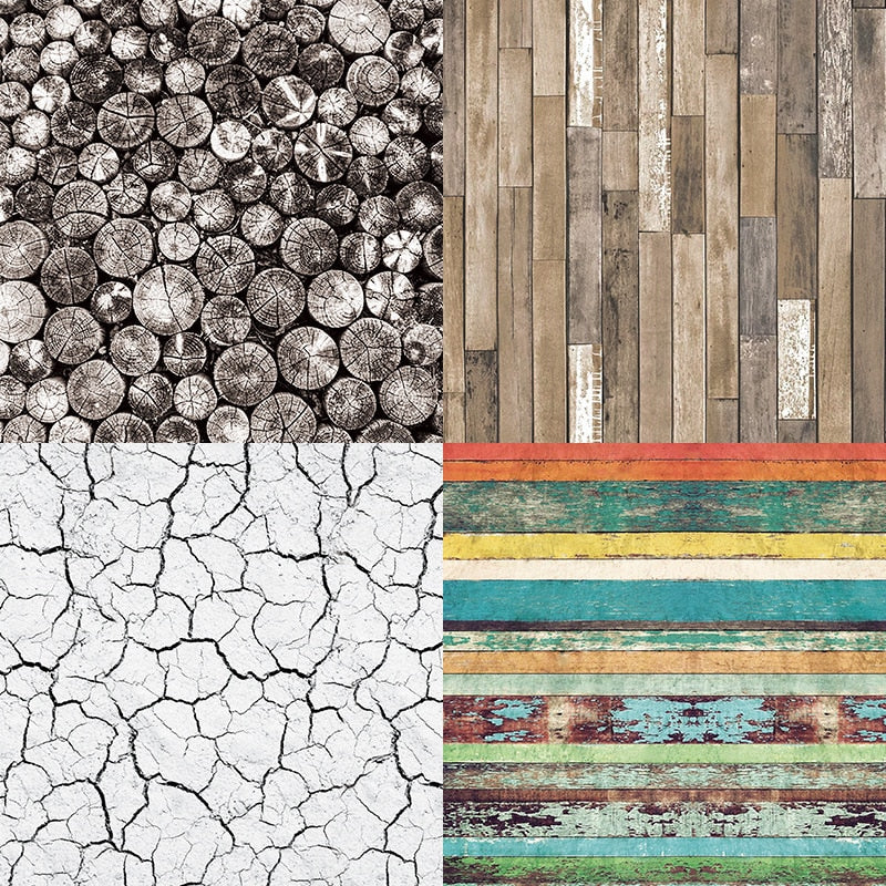 24 Sheets/Pad Wood Graphic Papers 6”x6”