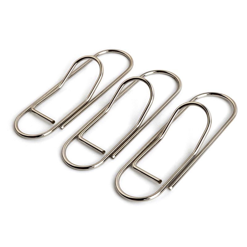 25 PCS Stainless Steel Clippen Pencil Metal Clip