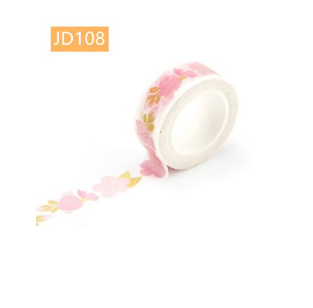 Plants Flowers Washi Tape
