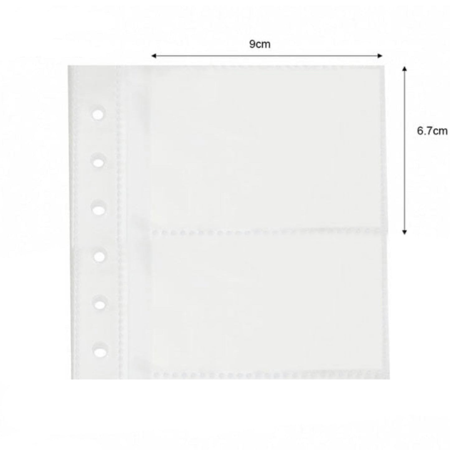 Clear or Glitter Square Binder Journal Hand Book