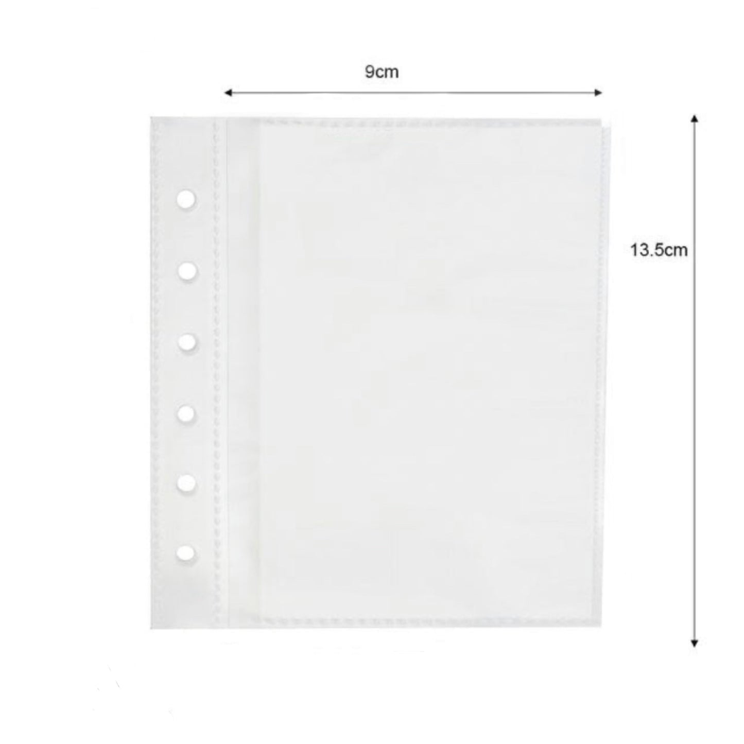 Clear or Glitter Square Binder Journal Hand Book