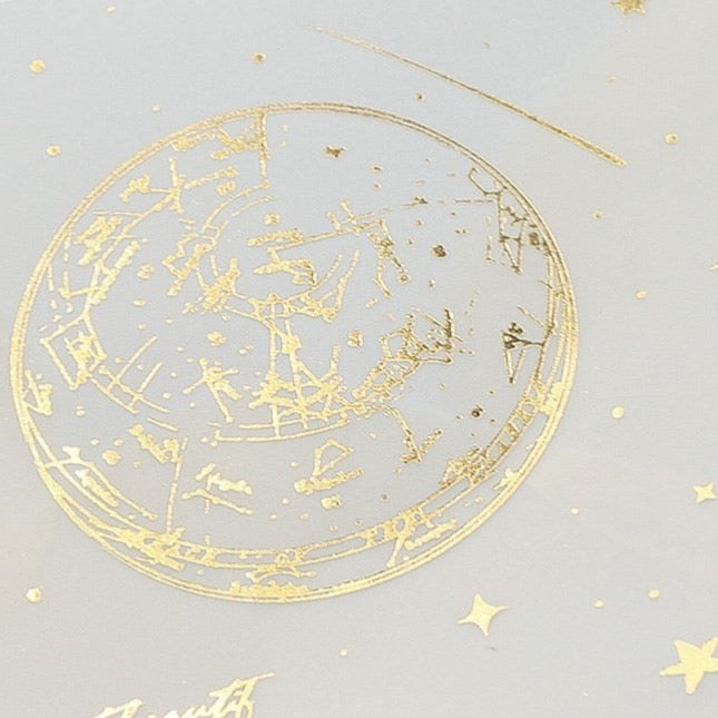 3 Pcs Acetate Starry Sky Envelope