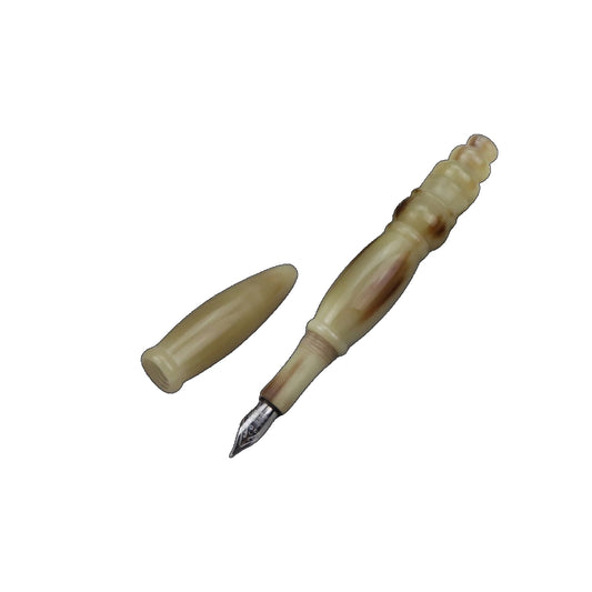 High Grade African Flower Horn Fountain Pen