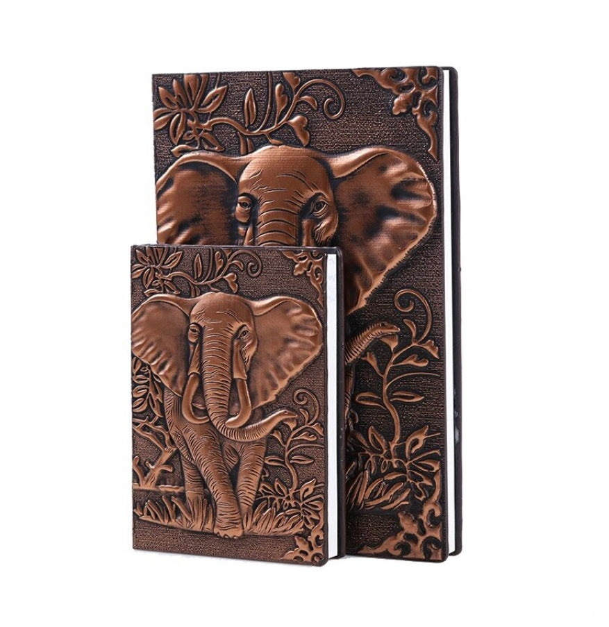 A5 A6 Notebook Elephant Vintage Journal