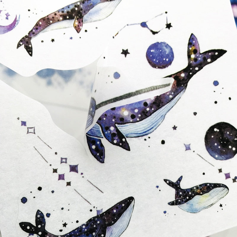 6 Sheets  Star Wale Stickers