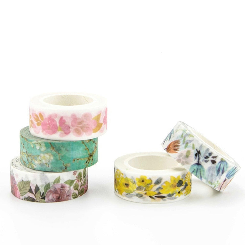 Plants Flowers Washi Tape