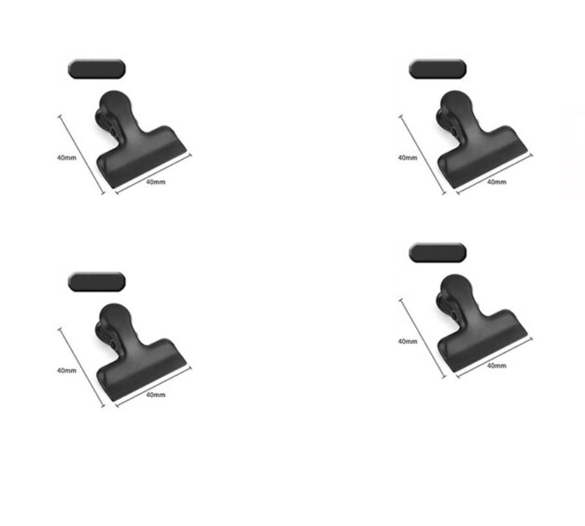 10 Pcs Mini Metal Sealing Clip Binder Clips