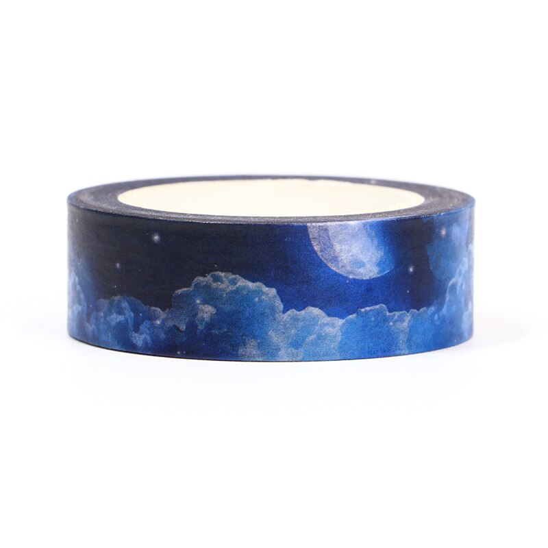 1 Roll Blue Night sky Washi Tape