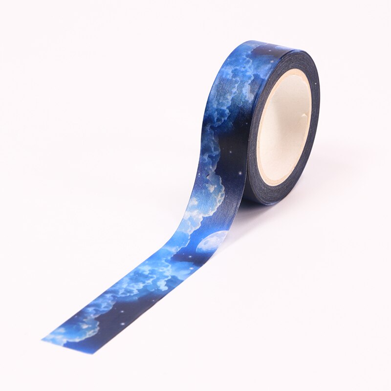 1 Roll Blue Night sky Washi Tape