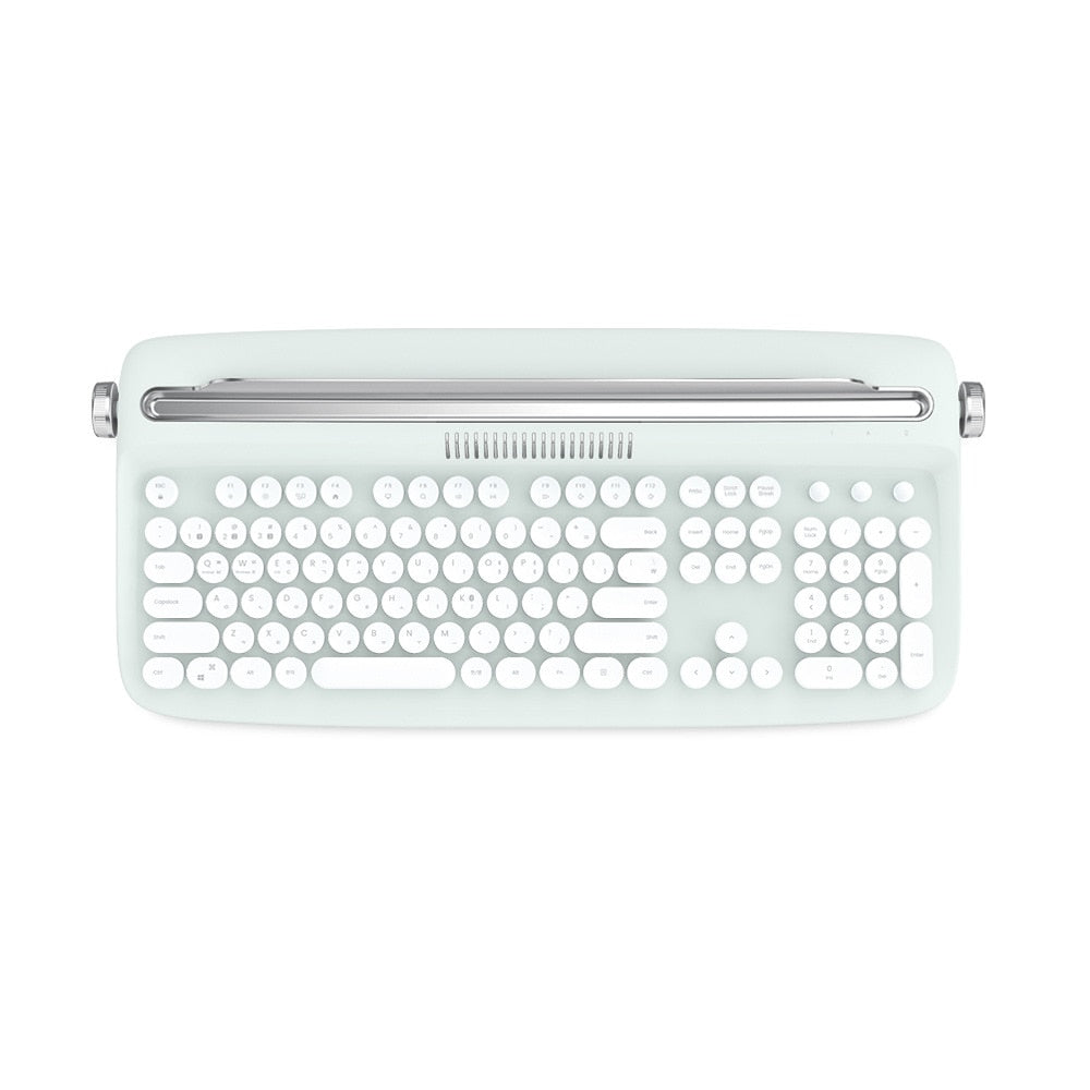 Retro Bluetooth Wireless Mechanical Typewriter  Keyboard