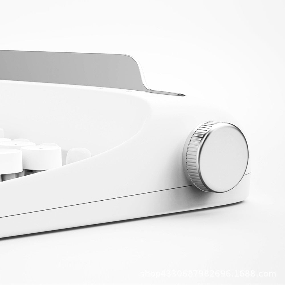 Retro Bluetooth Wireless Mechanical Typewriter  Keyboard