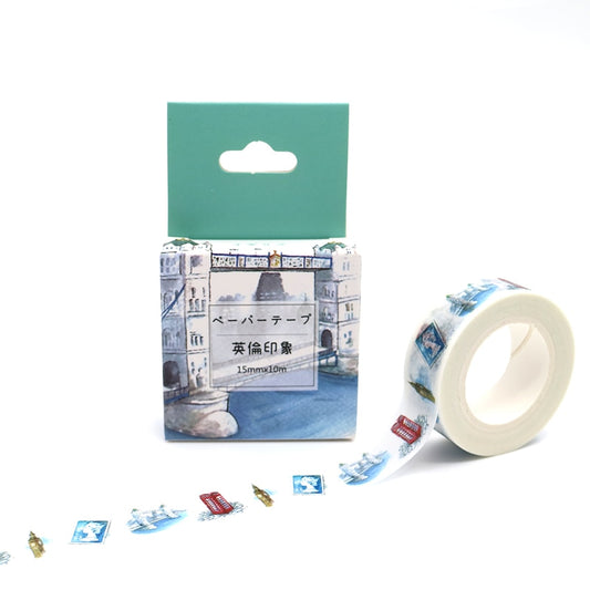 1 Roll London Theme Washi Tape