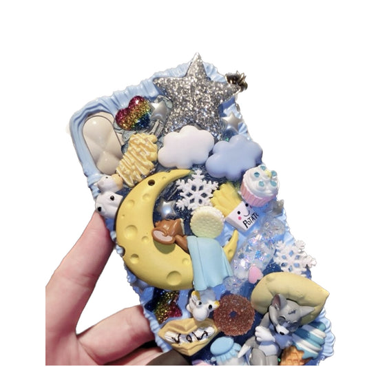 DIY Blue Phone Cover