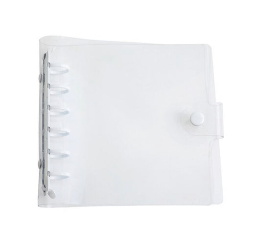 Clear or Glitter Square Binder Journal Hand Book