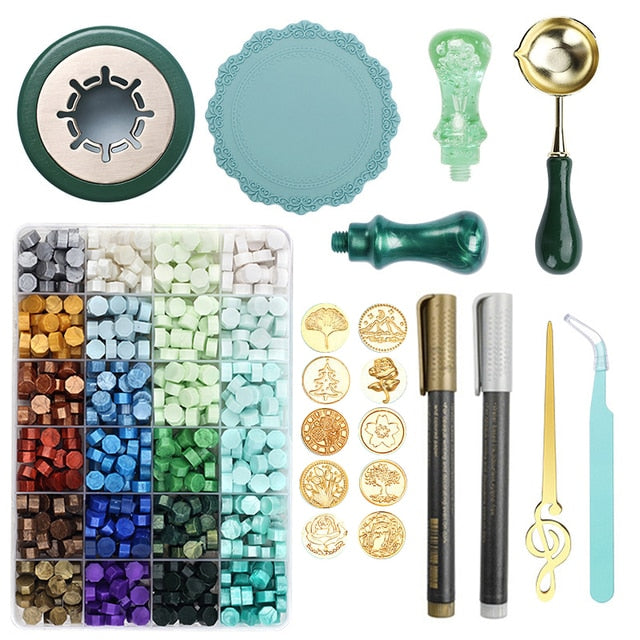 Wax Seal Stamp Box Kit